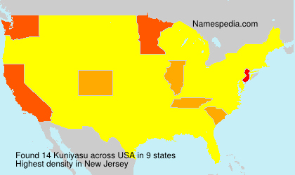 Surname Kuniyasu in USA Surname Kuniyasu in USA