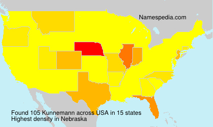 Surname Kunnemann in USA Surname Kunnemann in USA
