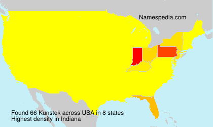 Surname Kunstek in USA Surname Kunstek in USA