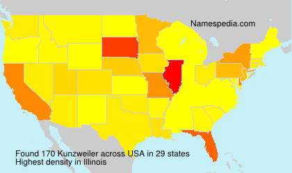 Surname Kunzweiler in USA Surname Kunzweiler in USA