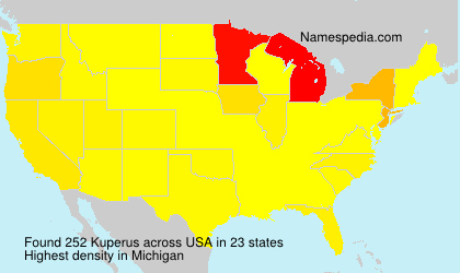 Surname Kuperus in USA Surname Kuperus in USA