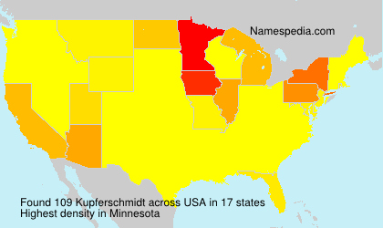 Surname Kupferschmidt in USA Surname Kupferschmidt in USA