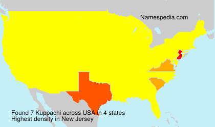 Surname Kuppachi in USA Surname Kuppachi in USA