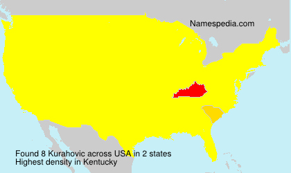 Surname Kurahovic in USA Surname Kurahovic in USA
