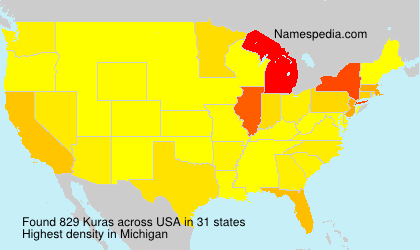 Surname Kuras in USA Surname Kuras in USA