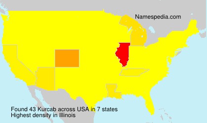 Surname Kurcab in USA Surname Kurcab in USA