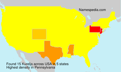 Surname Kurelja in USA Surname Kurelja in USA