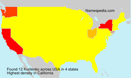 Surname Kurilenko in USA Surname Kurilenko in USA