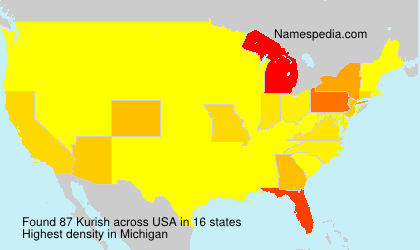 Surname Kurish in USA Surname Kurish in USA