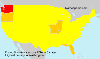 Surname Kurkova in USA Surname Kurkova in USA