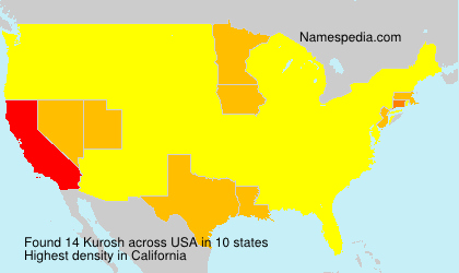 Surname Kurosh in USA Surname Kurosh in USA