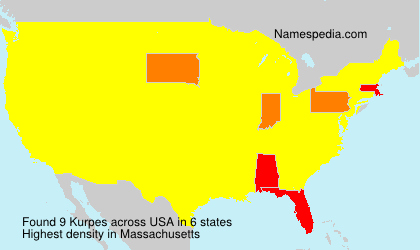 Surname Kurpes in USA Surname Kurpes in USA