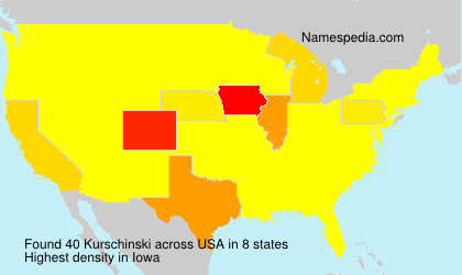 Surname Kurschinski in USA Surname Kurschinski in USA