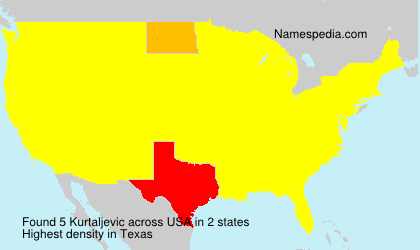 Surname Kurtaljevic in USA Surname Kurtaljevic in USA