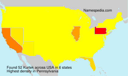Surname Kurtek in USA Surname Kurtek in USA
