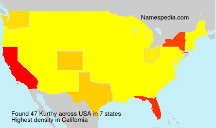 Surname Kurthy in USA Surname Kurthy in USA