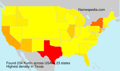 Surname Kurtin in USA Surname Kurtin in USA
