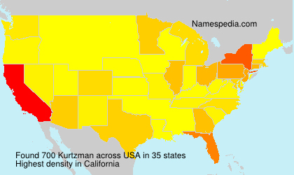 Surname Kurtzman in USA Surname Kurtzman in USA