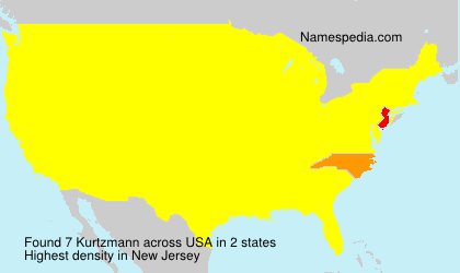 Surname Kurtzmann in USA Surname Kurtzmann in USA