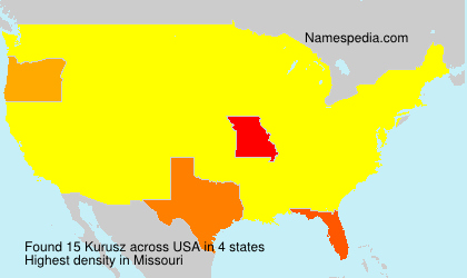 Surname Kurusz in USA Surname Kurusz in USA
