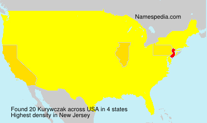 Surname Kurywczak in USA Surname Kurywczak in USA
