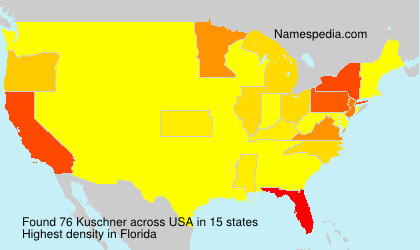 Surname Kuschner in USA Surname Kuschner in USA