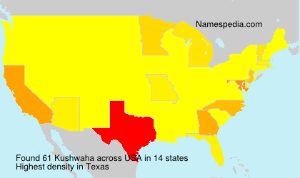 Surname Kushwaha in USA Surname Kushwaha in USA