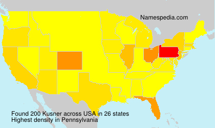 Surname Kusner in USA Surname Kusner in USA