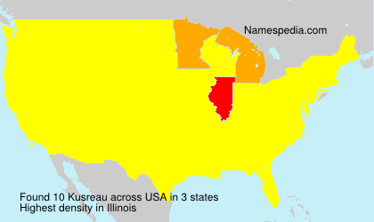 Surname Kusreau in USA Surname Kusreau in USA