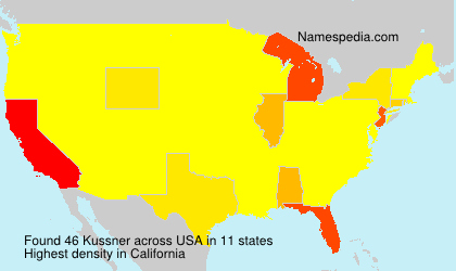 Surname Kussner in USA Surname Kussner in USA
