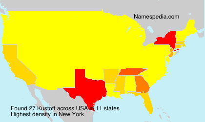 Surname Kustoff in USA Surname Kustoff in USA