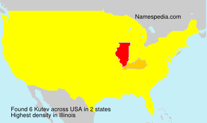 Surname Kutev in USA Surname Kutev in USA