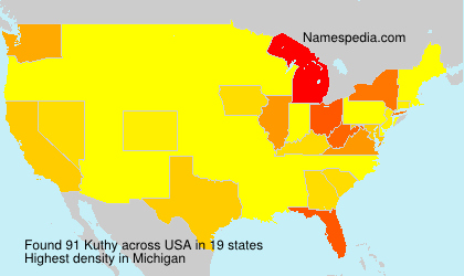 Surname Kuthy in USA Surname Kuthy in USA