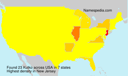 Surname Kutko in USA Surname Kutko in USA