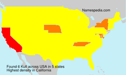 Surname Kutl in USA Surname Kutl in USA