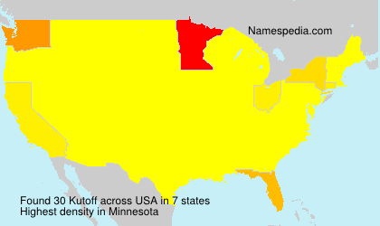 Surname Kutoff in USA Surname Kutoff in USA