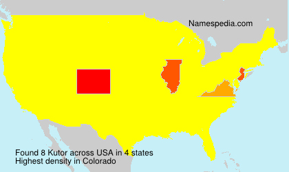 Surname Kutor in USA Surname Kutor in USA