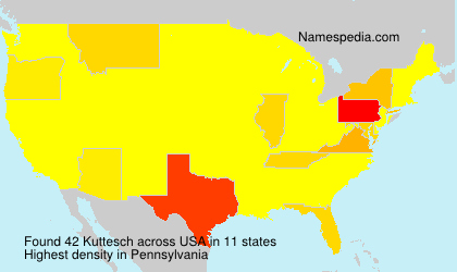 Surname Kuttesch in USA Surname Kuttesch in USA