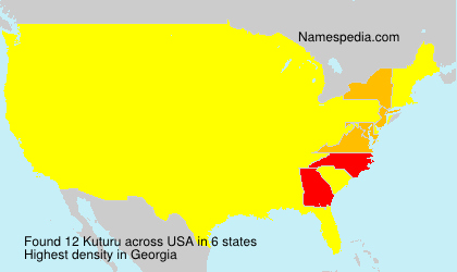 Surname Kuturu in USA Surname Kuturu in USA