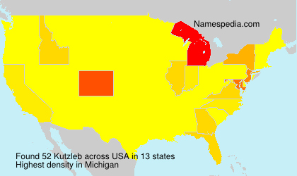 Surname Kutzleb in USA Surname Kutzleb in USA