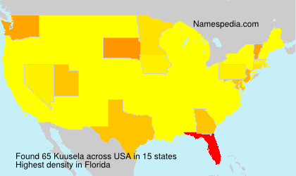 Surname Kuusela in USA Surname Kuusela in USA