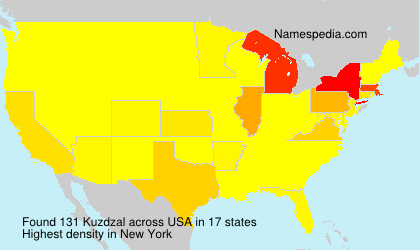 Surname Kuzdzal in USA Surname Kuzdzal in USA