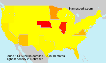 Surname Kuzelka in USA Surname Kuzelka in USA