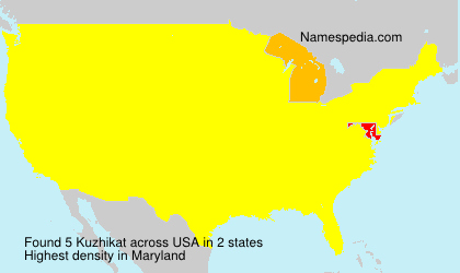 Surname Kuzhikat in USA Surname Kuzhikat in USA