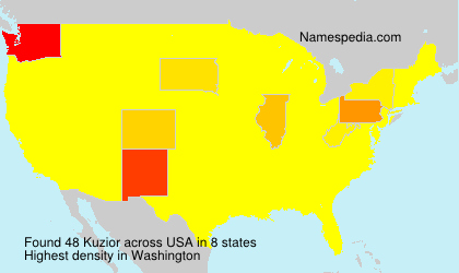 Surname Kuzior in USA Surname Kuzior in USA
