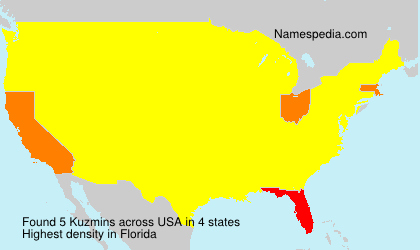 Surname Kuzmins in USA Surname Kuzmins in USA