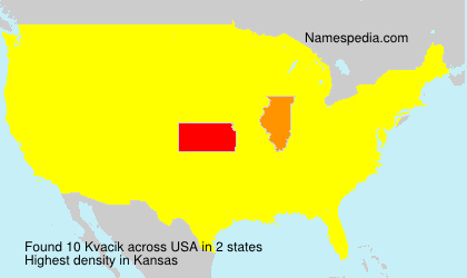 Surname Kvacik in USA Surname Kvacik in USA