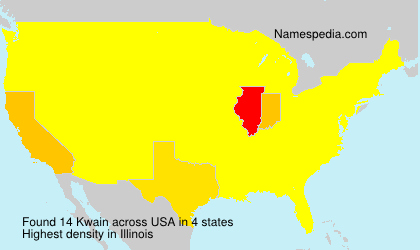 Surname Kwain in USA