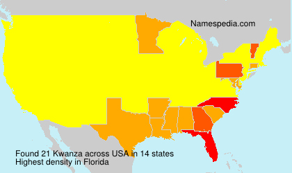 Surname Kwanza in USA