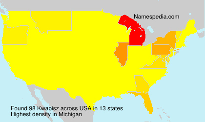 Surname Kwapisz in USA Surname Kwapisz in USA